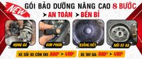 Bảo Dưỡng nâng cao 8 bước: Tiết kiệm xăng, Xe đi êm và an toàn