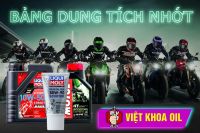 Bảng dung tích nhớt cho từng loại xe máy